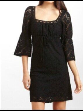 Laundry, Summer Babydoll Dress, New w/o Tags, Size L, Black